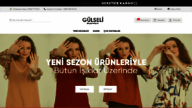 What Gulseli.com website looked like in 2021 (3 years ago)