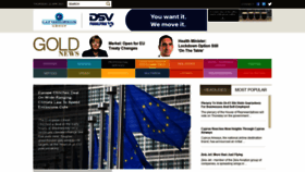 What Goldnews.com.cy website looked like in 2021 (4 years ago)