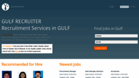 What Gulfrecruiter.com website looked like in 2021 (3 years ago)