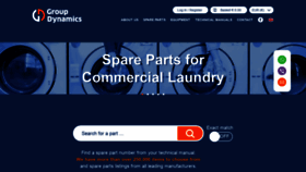 What Groupdynamics-laundry.com website looked like in 2021 (3 years ago)