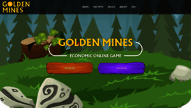 What Goldenmines.biz website looked like in 2021 (3 years ago)