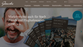 What Ginesta.ch website looked like in 2021 (3 years ago)