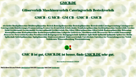 What Gmcb.de website looked like in 2021 (3 years ago)