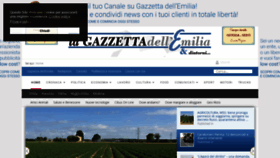 What Gazzettadellemilia.it website looked like in 2021 (2 years ago)