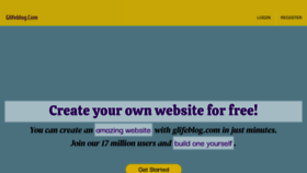 What Glifeblog.com website looked like in 2021 (3 years ago)