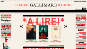 What Gallimardmontreal.com website looked like in 2021 (3 years ago)