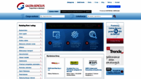 What Galeria-biznesu.pl website looked like in 2021 (3 years ago)