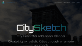 What Getcitysketch.com website looked like in 2021 (2 years ago)