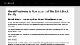 What Greatwinenews.com website looked like in 2021 (2 years ago)