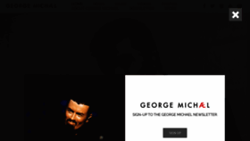 What Georgemichael.com website looked like in 2021 (2 years ago)