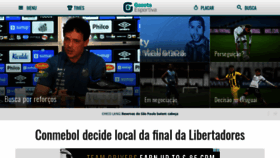 What Gazetaesportiva.net website looked like in 2021 (2 years ago)