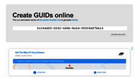 What Guidgen.com website looked like in 2021 (2 years ago)