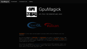 What Gpumagick.com website looked like in 2021 (2 years ago)