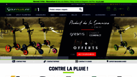 What Golfplus.fr website looked like in 2021 (2 years ago)