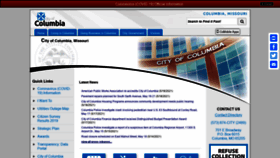 What Gocolumbiamo.com website looked like in 2021 (2 years ago)