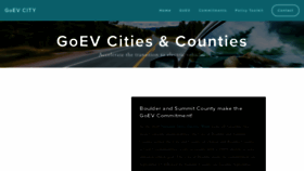 What Goevcity.org website looked like in 2021 (2 years ago)