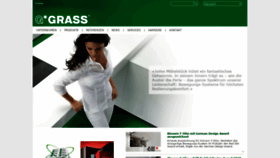 What Grass.at website looked like in 2021 (2 years ago)