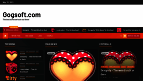 What Gogsoft.com website looked like in 2021 (4 years ago)