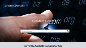 What Greatestdomains.com website looked like in 2021 (2 years ago)