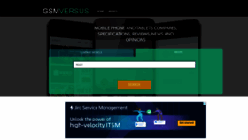 What Gsmversus.com website looked like in 2021 (2 years ago)