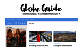 What Globeguide.ca website looked like in 2021 (2 years ago)