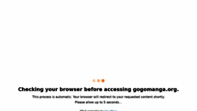 What Gogomanga.org website looked like in 2021 (2 years ago)