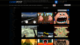 What Gamepost.com website looked like in 2021 (2 years ago)