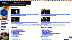 What Godrules.net website looked like in 2021 (2 years ago)