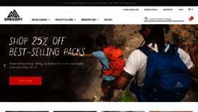 What Gregorypacks.com website looked like in 2021 (2 years ago)