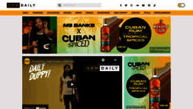 What Grmdaily.com website looked like in 2021 (2 years ago)