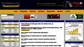 What Goldseek.com website looked like in 2021 (2 years ago)