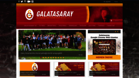 What Galatasaray.org website looked like in 2021 (2 years ago)