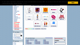 What Glitter-graphics.com website looked like in 2021 (2 years ago)