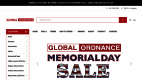 What Globalordnance.com website looked like in 2021 (2 years ago)