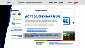 What Gm.com.mx website looked like in 2021 (2 years ago)