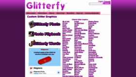 What Glitterfy.com website looked like in 2021 (2 years ago)