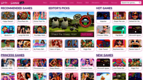 What Girlsgogames.co.uk website looked like in 2021 (4 years ago)