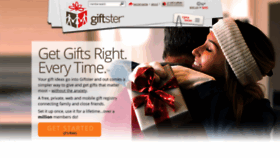What Giftster.com website looked like in 2021 (2 years ago)