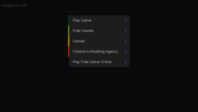 What Galgamez.net website looked like in 2021 (4 years ago)