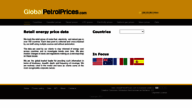 What Globalpetrolprices.com website looked like in 2021 (2 years ago)