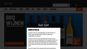 What Gall.nl website looked like in 2021 (2 years ago)