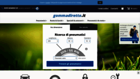 What Gommadiretto.it website looked like in 2021 (2 years ago)