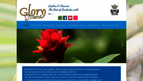 What Glorytoursbarbados.com website looked like in 2021 (2 years ago)