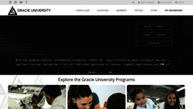 What Gracieacademy.com website looked like in 2021 (4 years ago)