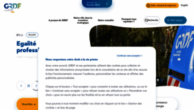 What Grdf.fr website looked like in 2021 (2 years ago)