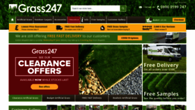 What Grass247.co.uk website looked like in 2021 (2 years ago)