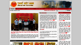 What Gdt.gov.vn website looked like in 2021 (2 years ago)