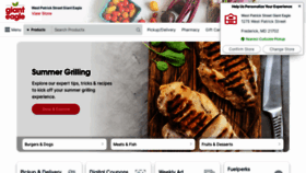 What Gianteagle.com website looked like in 2021 (2 years ago)