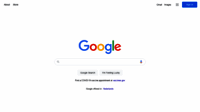 What Google.sr website looked like in 2021 (2 years ago)