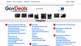 What Govdeals.com website looked like in 2021 (2 years ago)
